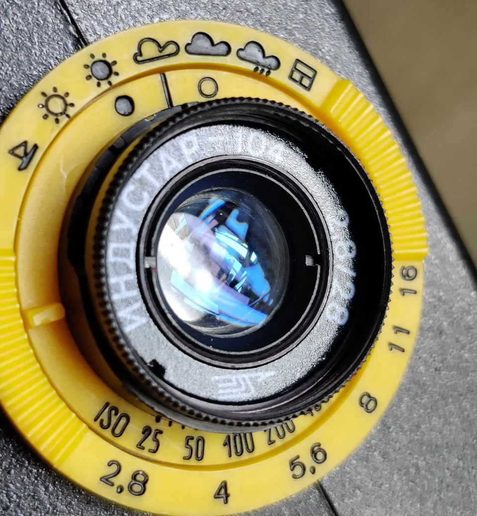 Symbolic shutter speed selection, and the Industar lens of AGAT 18K