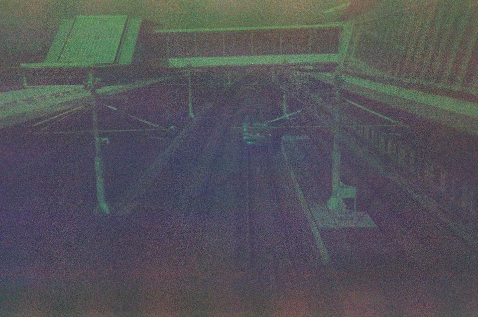 Image from expired film with some level of color details